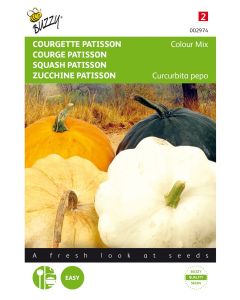 Courgette Patisson Colour mix